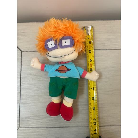 VTG Chuckie Rugrats Plush Doll Nickelodeon Vintage Toy 2000 Stuffed Animal - Picture 3 of 6